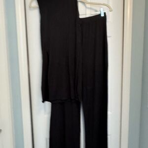 HYFVE Elegant Black shirt and pants set